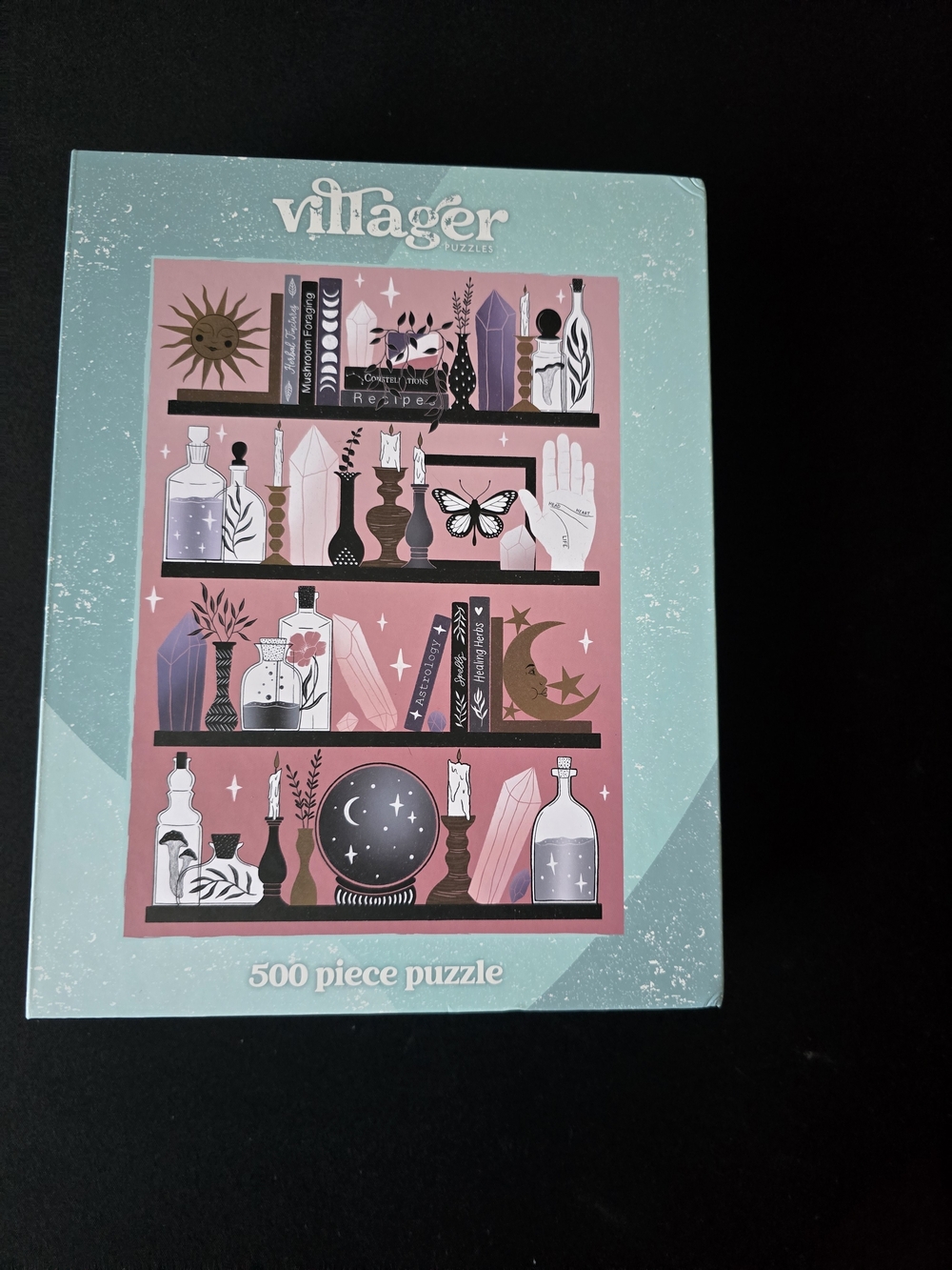 Villager 500 -Piece Jigsaw Puzzle - Mystic Bookshelf